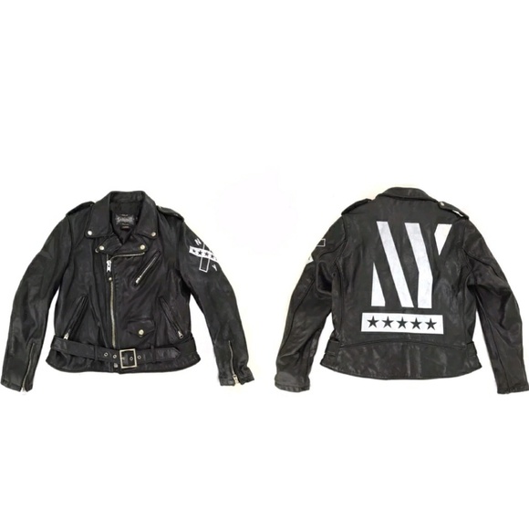 reebok leather jacket ufc